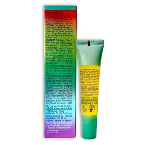 Algenist—GENIUS Liquid Collagen Lip Plumping Treatment Serum (15mL) *NIB* - Picture 3 of 7